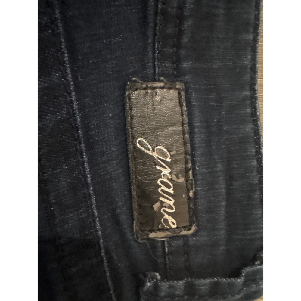 Grane Darcy Super Low Rise Skinny Jeans Dark Wash Denim Size 9 Junior‎ Womens - Picture 5 of 8